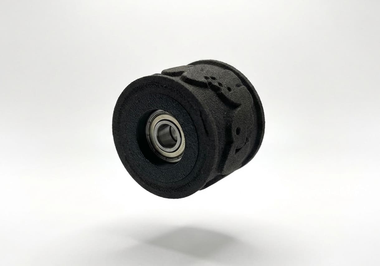Interchangeable 30mm engraved logo roll for the Rolly 3.0 logo roller stamp handle