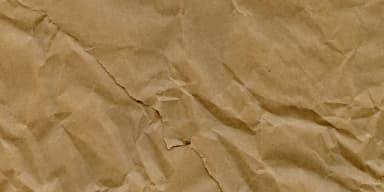 Recycled kraft mailer box surface